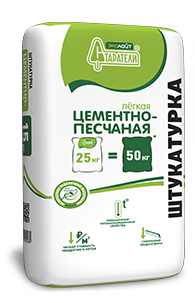 Штукатурка цементно-песчаная легкая Старатели, 25 кг Штукатурка цементно-песчаная легкая Старатели, 25 кгШтукатурки<br>Предназначена для механизированного и ручного оштукатуривания поверхностей фасадов зданий и сооружений выше цокольной части.<br>