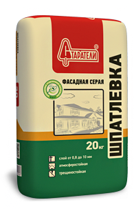 Шпатлевка Фасадная серая Старатели, 20 кг Шпатлевка Фасадная серая Старатели, 20 кгШпатлевки<br>Высокая укрывистость при нанесении тонким слоем. Обладает высокой пластичностью.<br>