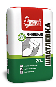 Шпатлевка Финишная Старатели, 20 кг Шпатлевка Финишная Старатели, 20 кгШпатлевки<br>Белая гипсовая финишная шпатлевка, пластичная, быстротвердеющая и безусадочная, для сухих помещений.<br>