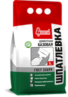 Шпатлевка цементная "Базовая" 5 кг