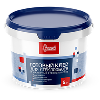 Готовый клей для стеклообоев и малярных стеклохолстов 5 кг