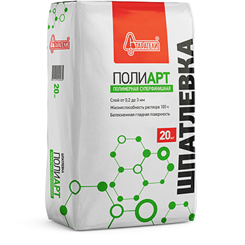 Шпатлевка полимерная "ПолиАрт" 20 кг