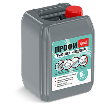 Грунтовка-концентрат "ПРОФИ" 5 литров