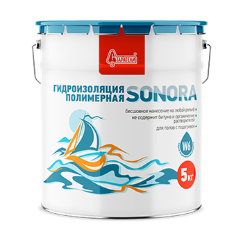 Гидроизоляция полимерная SONORA 5 кг