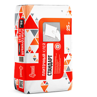 Плиточный клей "Стандарт" 25 кг