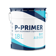 P-PRIMER грунт акриловый строительный 18 л